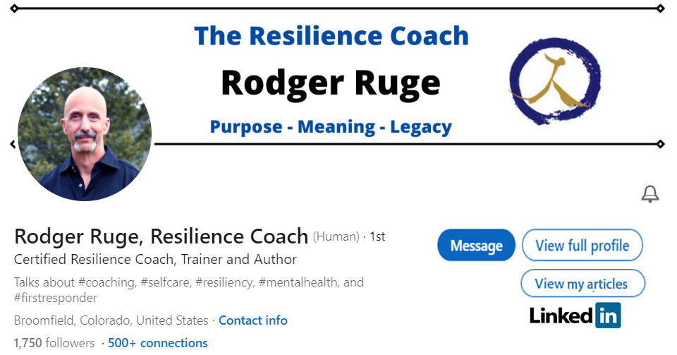 Rodger Ruge - Certified Resilience Coach